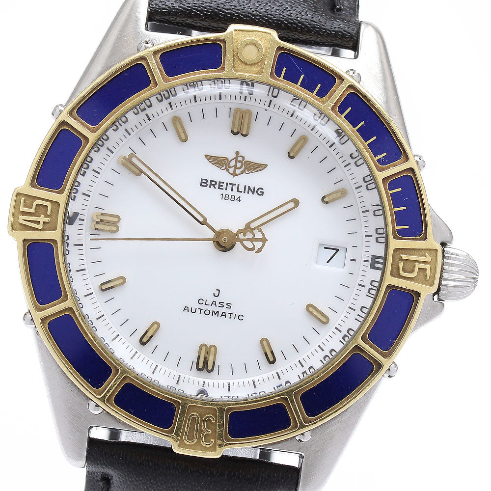BREITLING J class D10067 Date White Dial Automatic Men's Watch_891545
