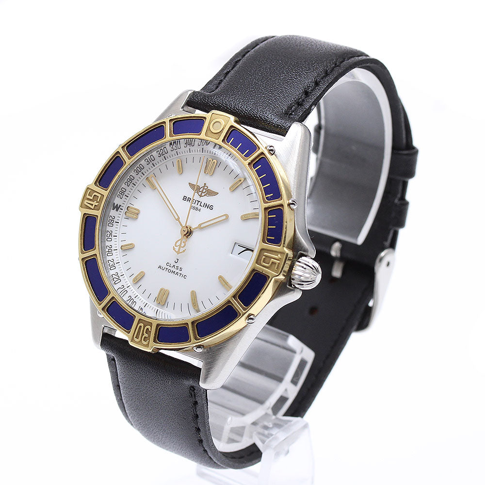 BREITLING J class D10067 Date White Dial Automatic Men's Watch_891545