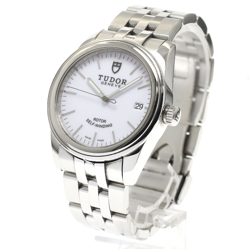 TUDOR Glamour 55000 Date white Dial Automatic Men's Watch_891550