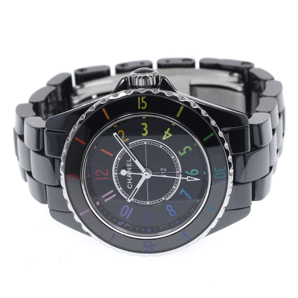 CHANEL J12 electro H7121 Black ceramic limited Quartz Ladies Watch_891554