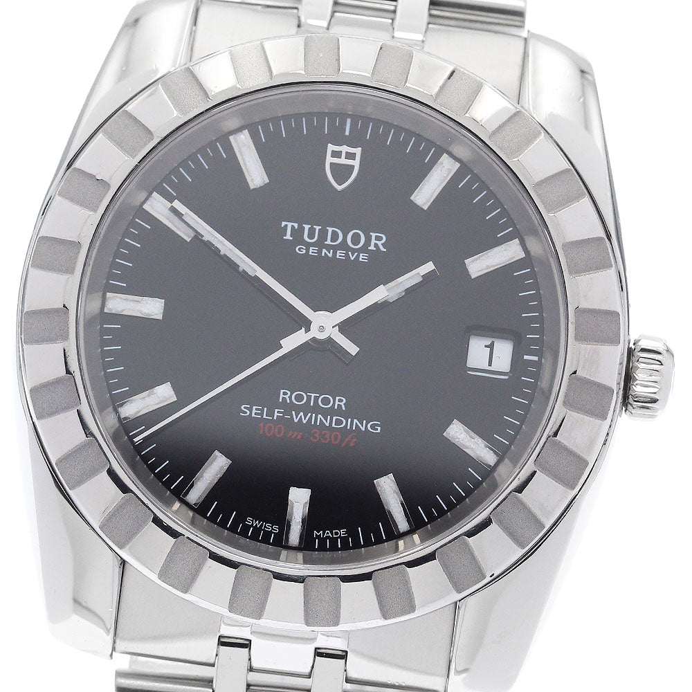 TUDOR Classic 21010 Date black Dial Automatic Men's Watch_891560