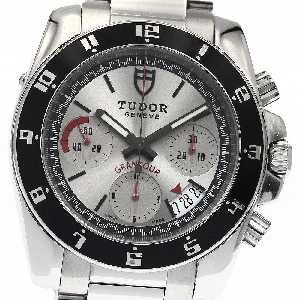 TUDOR Grand Tour Chrono 20350 Silver Dial Automatic Men's Watch_891563