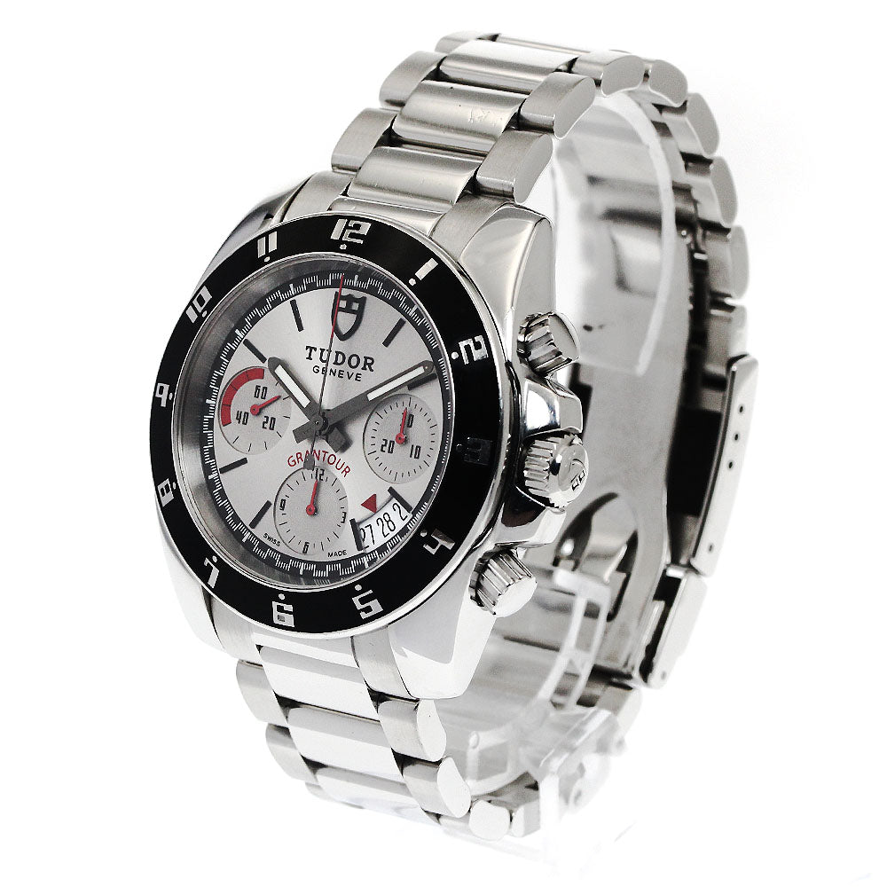 TUDOR Grand Tour Chrono 20350 Silver Dial Automatic Men's Watch_891563