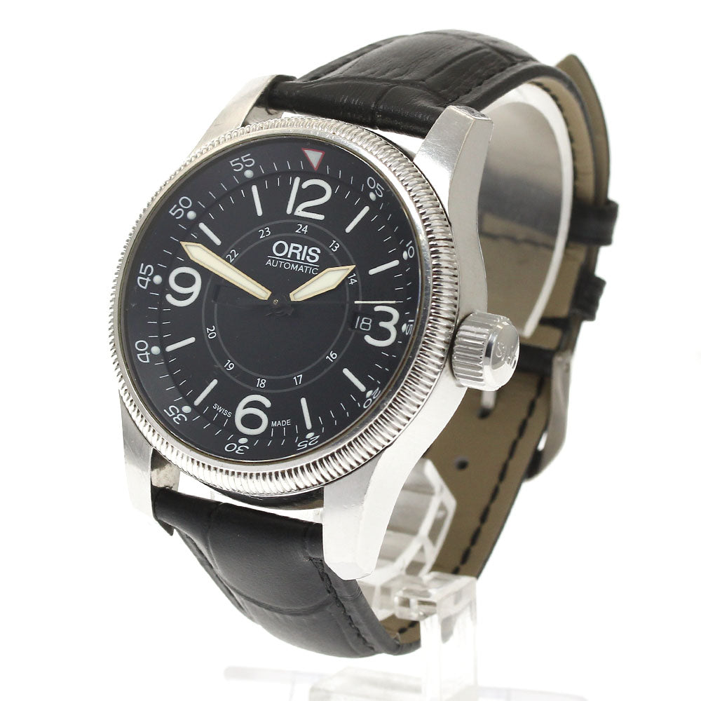 ORIS Big crown timer 7660 Day date black Dial Automatic Men's Watch_891569
