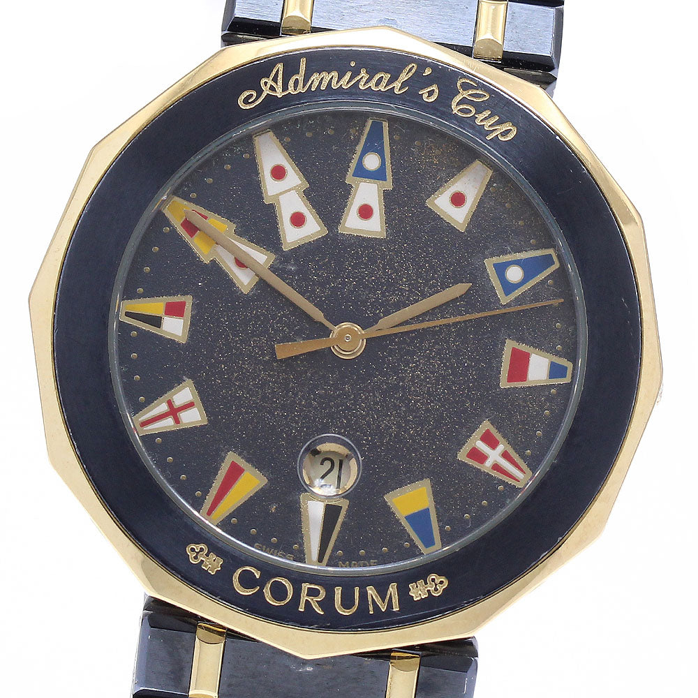 CORUM Admirals cup Date Navy Dial Quartz Men's Watch_891572
