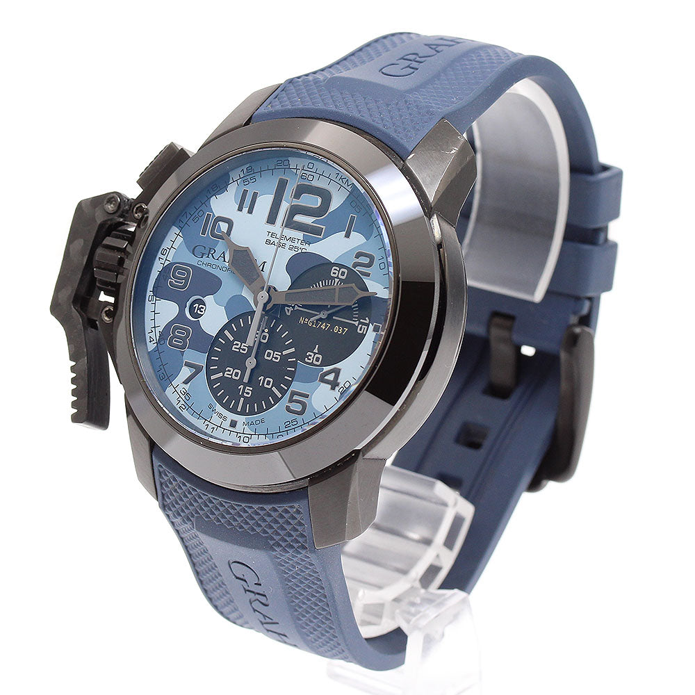 GRAHAM Chronofighter Oversize Black Arrow Ocean 2CCAU.U02A.K96N Blue camouflage Dial Automatic Men's Watch_891574