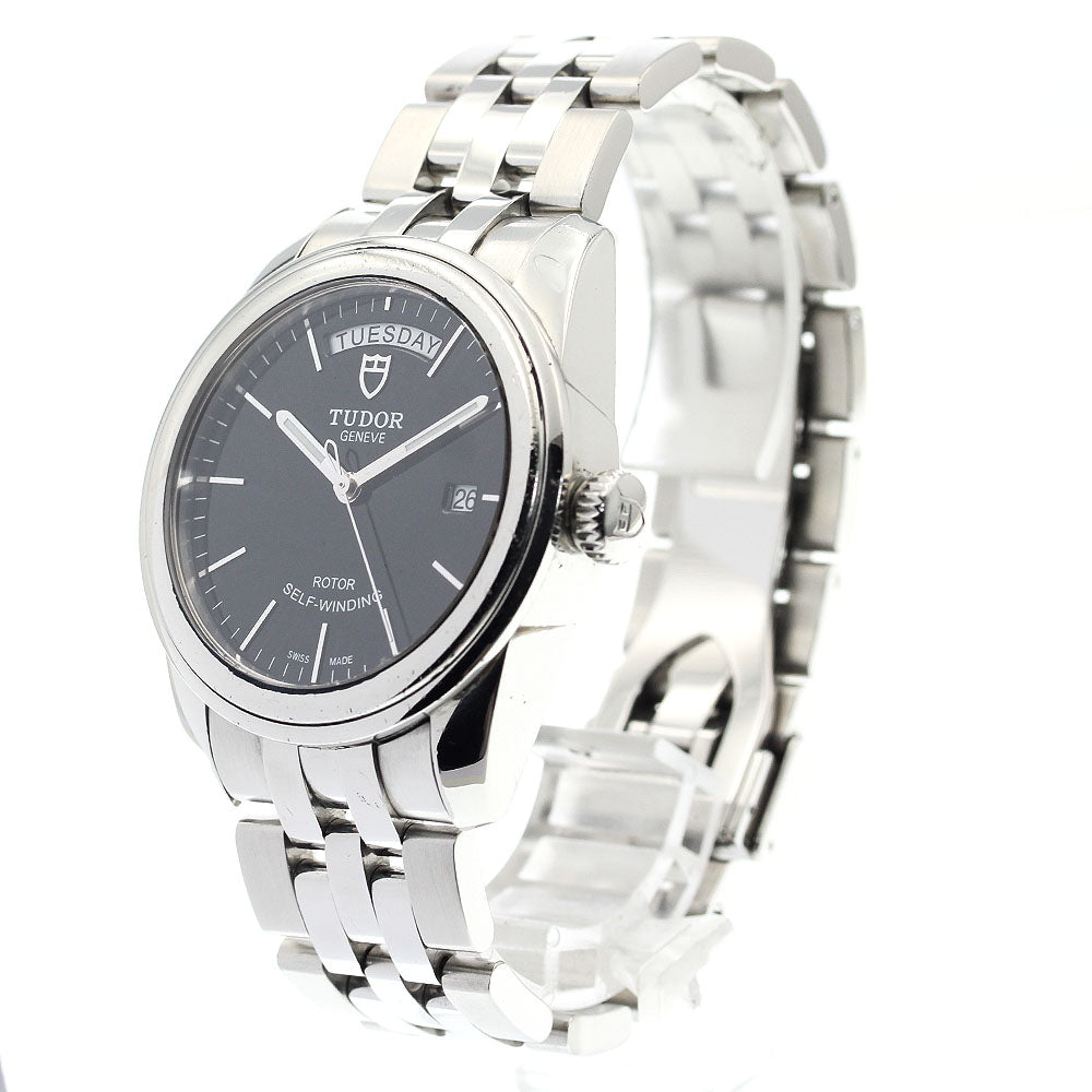 TUDOR Glamor Day Date 56000 black Dial Automatic Men's Watch_891585