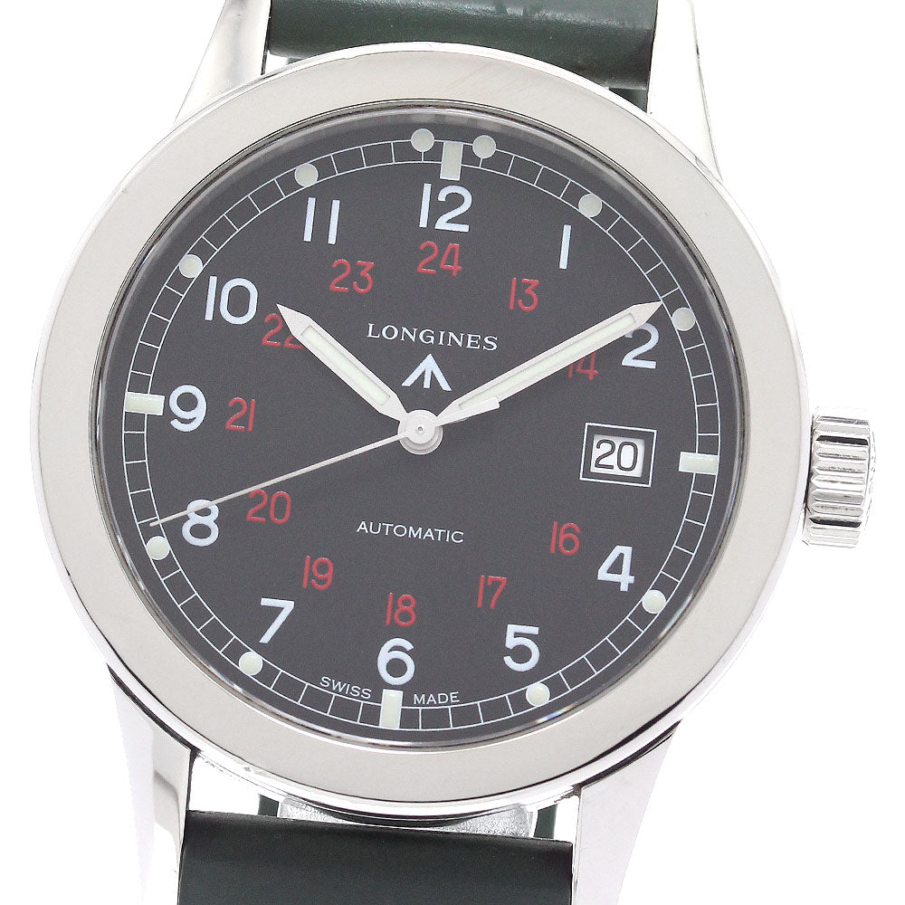 LONGINES Heritage Military L2.832.4 Date black Dial Automatic Men's Watch_891600
