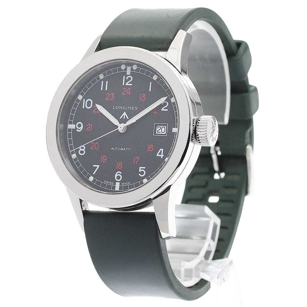 LONGINES Heritage Military L2.832.4 Date black Dial Automatic Men's Watch_891600