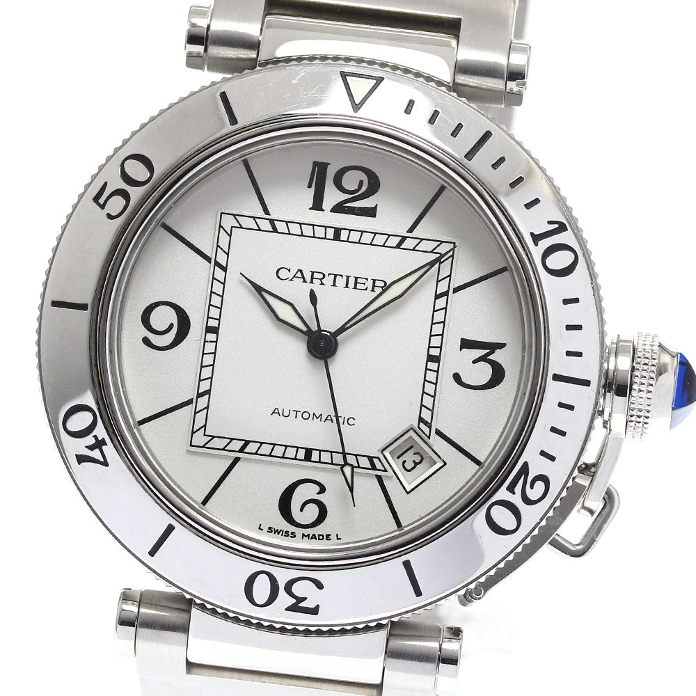 CARTIER Pacha Sea timer W31080M7 Date Silver Dial Automatic Men's Watch_891605