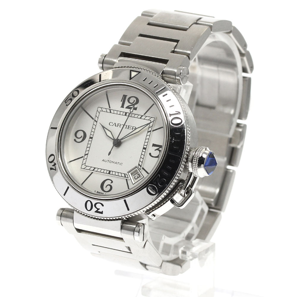 CARTIER Pacha Sea timer W31080M7 Date Silver Dial Automatic Men's Watch_891605