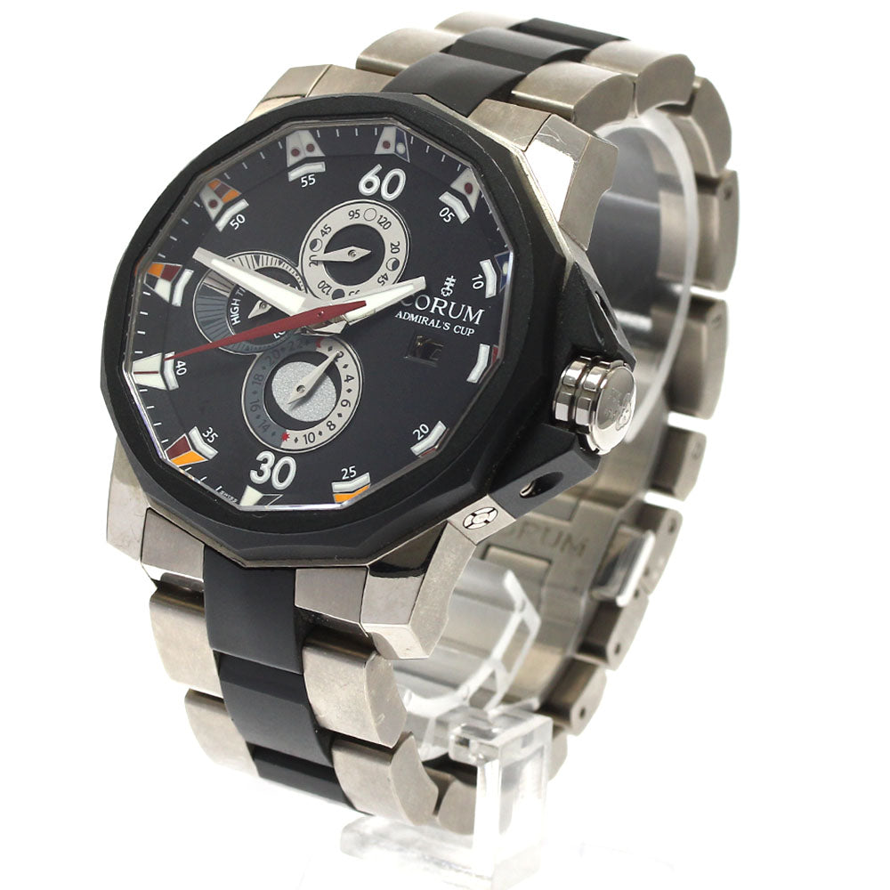 CORUM Admiral&#39;s Cup Male 48 01.0005 black Dial Automatic Men's Watch_891608