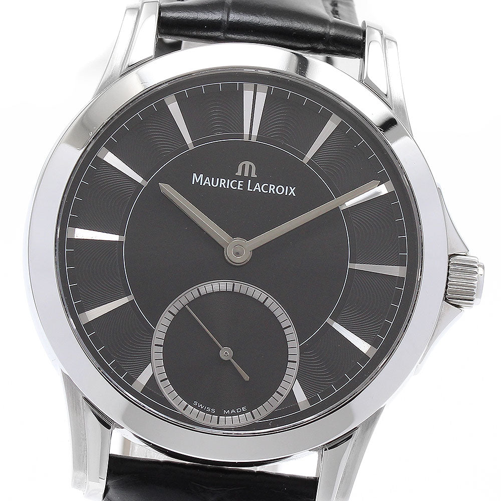 MAURICE LACROIX Pontos PT7518-SS001-330 Small seconds black Dial Automatic Men's Watch_891610