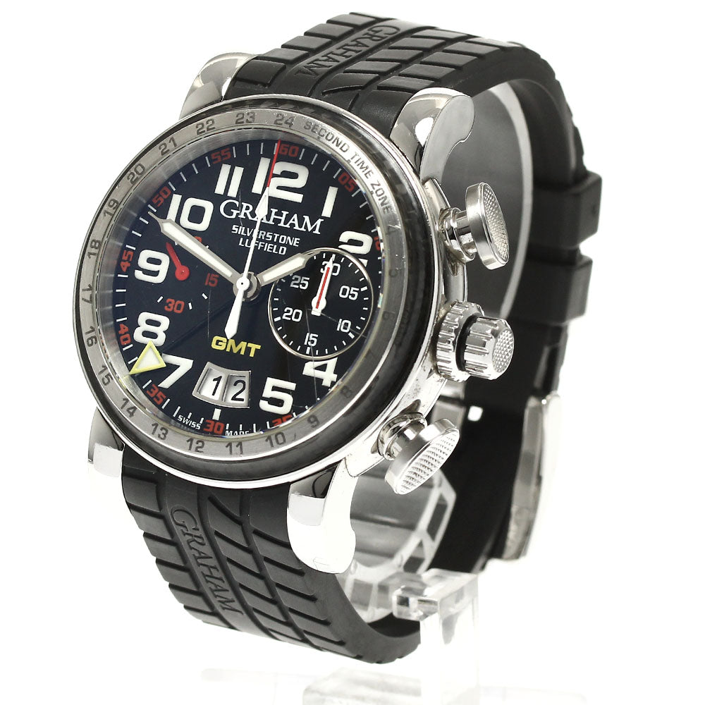 GRAHAM Silver stone 2GSIUS.B0BA.K GMT chronograph Automatic Men's Watch_891618