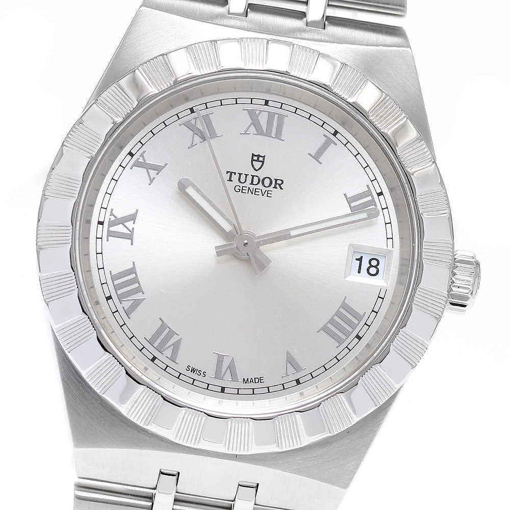TUDOR Royal 28400 Date Silver Dial Automatic Boy's Watch_891619