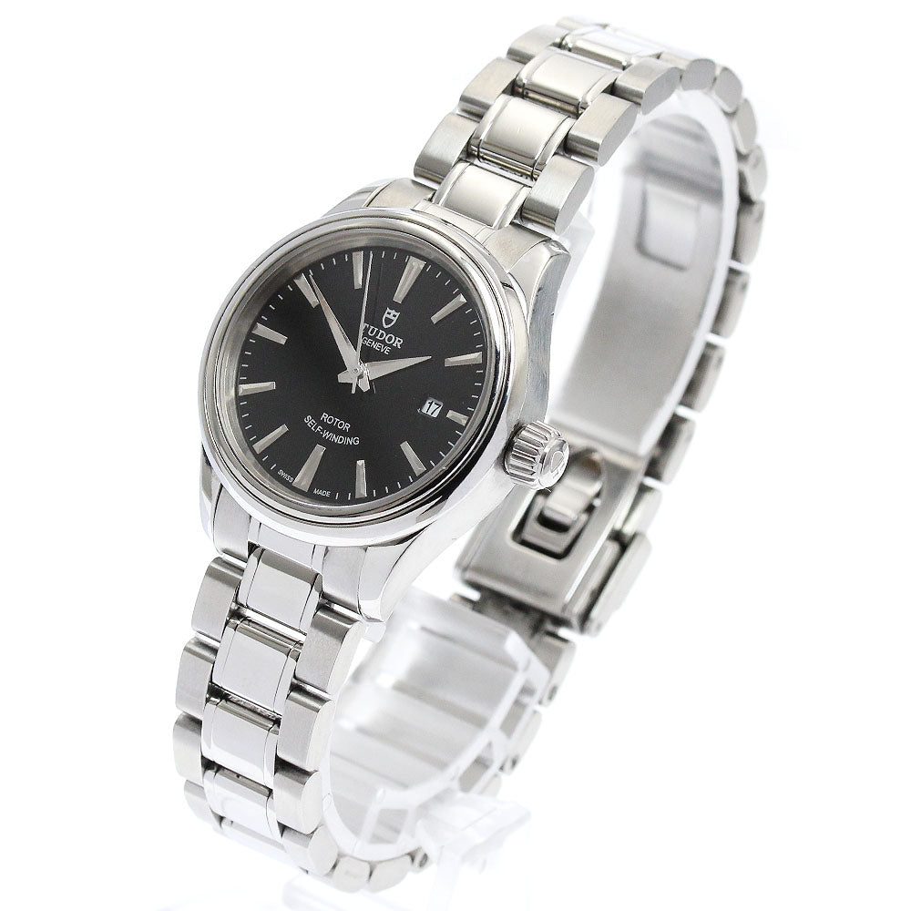 TUDOR style 12100 Date black Dial Automatic Ladies Watch_891620
