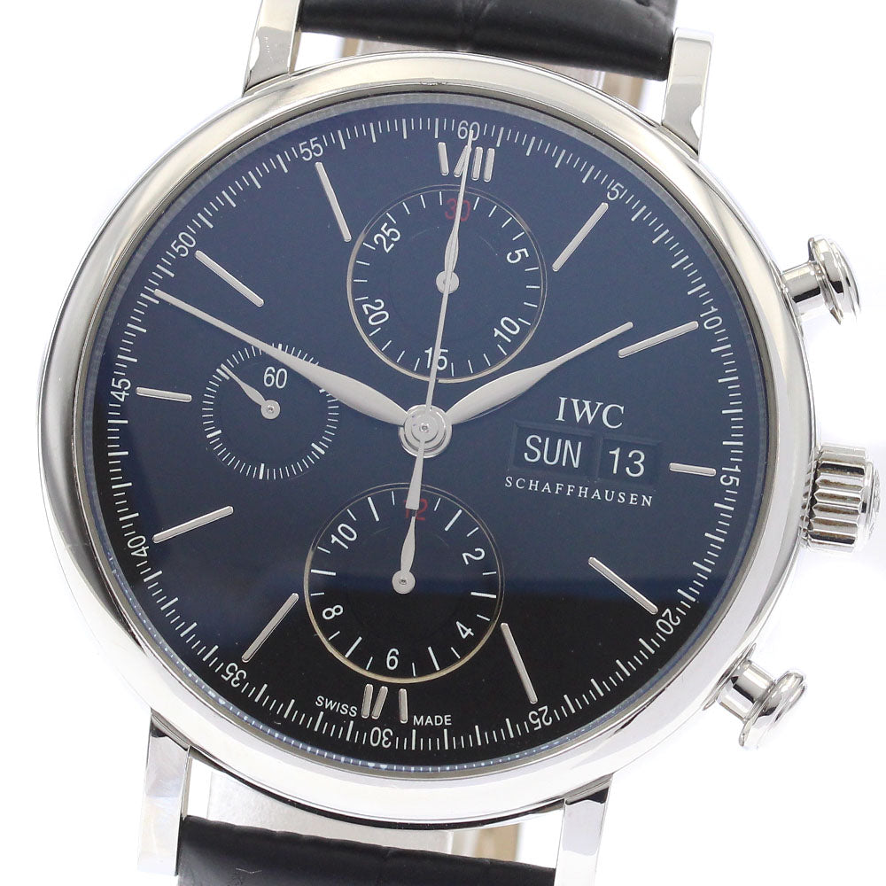 IWC SCHAFFHAUSEN Portofino IW391008 Chronograph Automatic Men's Watch_891632