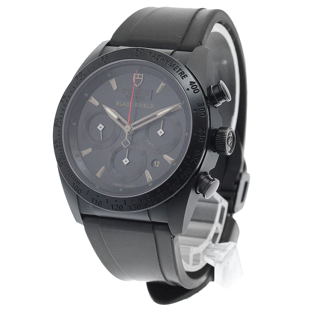 TUDOR Fast Rider Black Shield 42000C Chronograph Automatic Men's Watch_891637