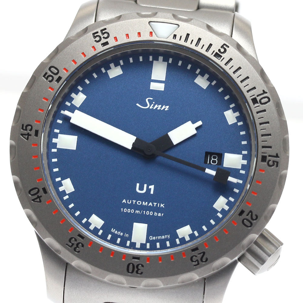 Sinn U1 1010 Date Navy Dial Automatic Men's Watch_891639