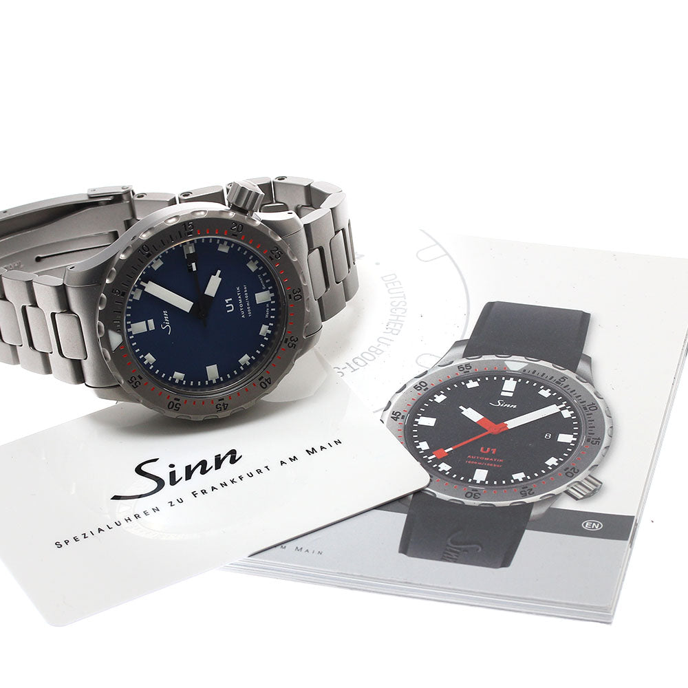 Sinn U1 1010 Date Navy Dial Automatic Men's Watch_891639