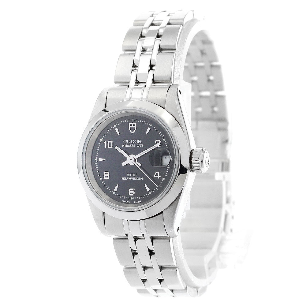 TUDOR Princess date 92400N cal.2671 Black Dial Automatic Ladies Watch_891645