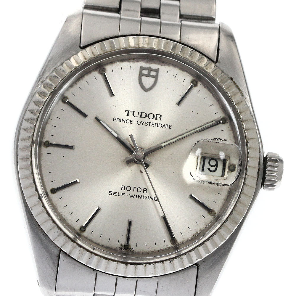 TUDOR Prince Oyster Date 9050/0 cal.2784 Silver Dial Men's Watch_891656