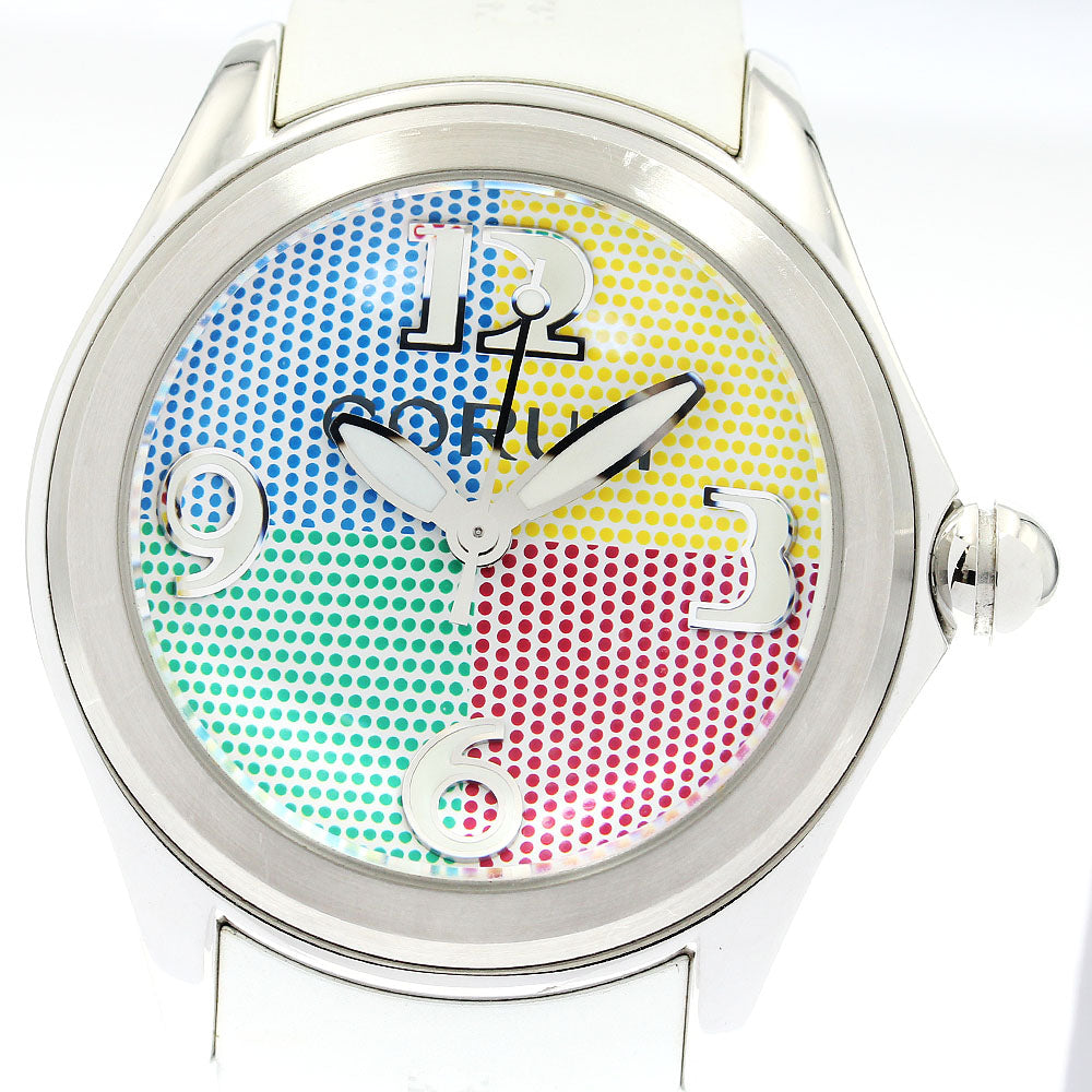 CORUM Bubble 47 082.410.20/0379 QU02 4 colors limited edition Blue/Green/Red/Yellow Dial Automatic Men's Watch_891660