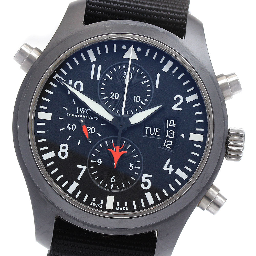 IWC SCHAFFHAUSEN Pilot watch top gun IW379901 Chronograph Automatic Men's_891704