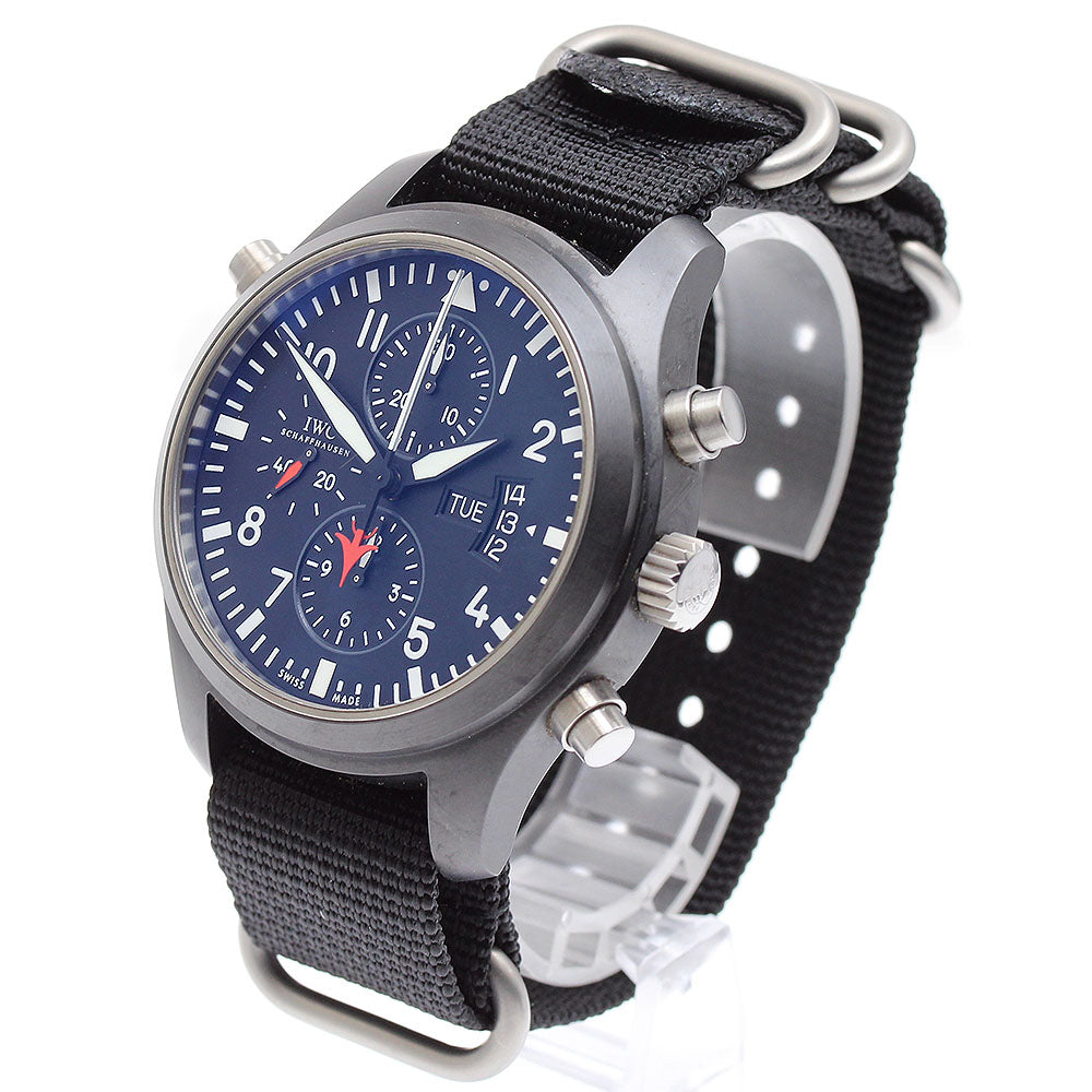IWC SCHAFFHAUSEN Pilot watch top gun IW379901 Chronograph Automatic Men's_891704
