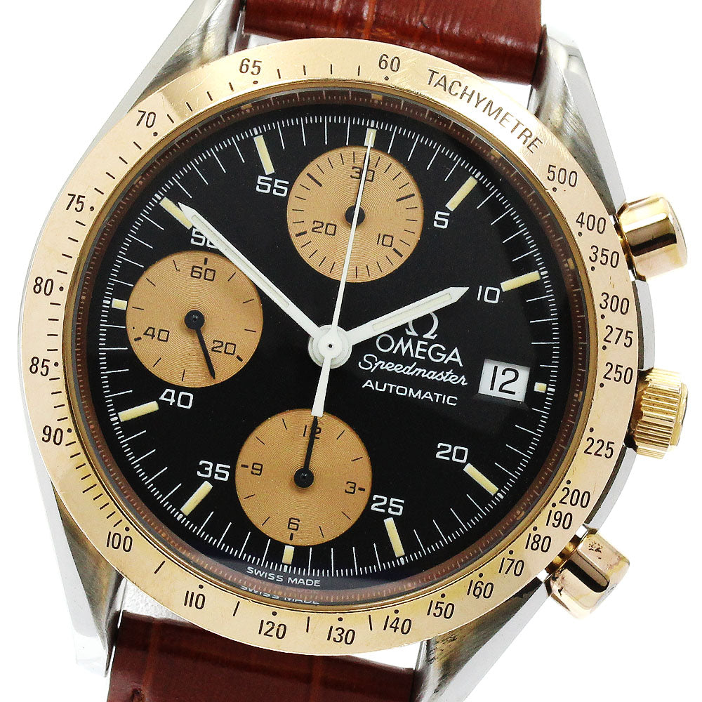 OMEGA Speedmaster 3316.50 Chronograph Black / gold Dial Automatic Men's Watch_891749