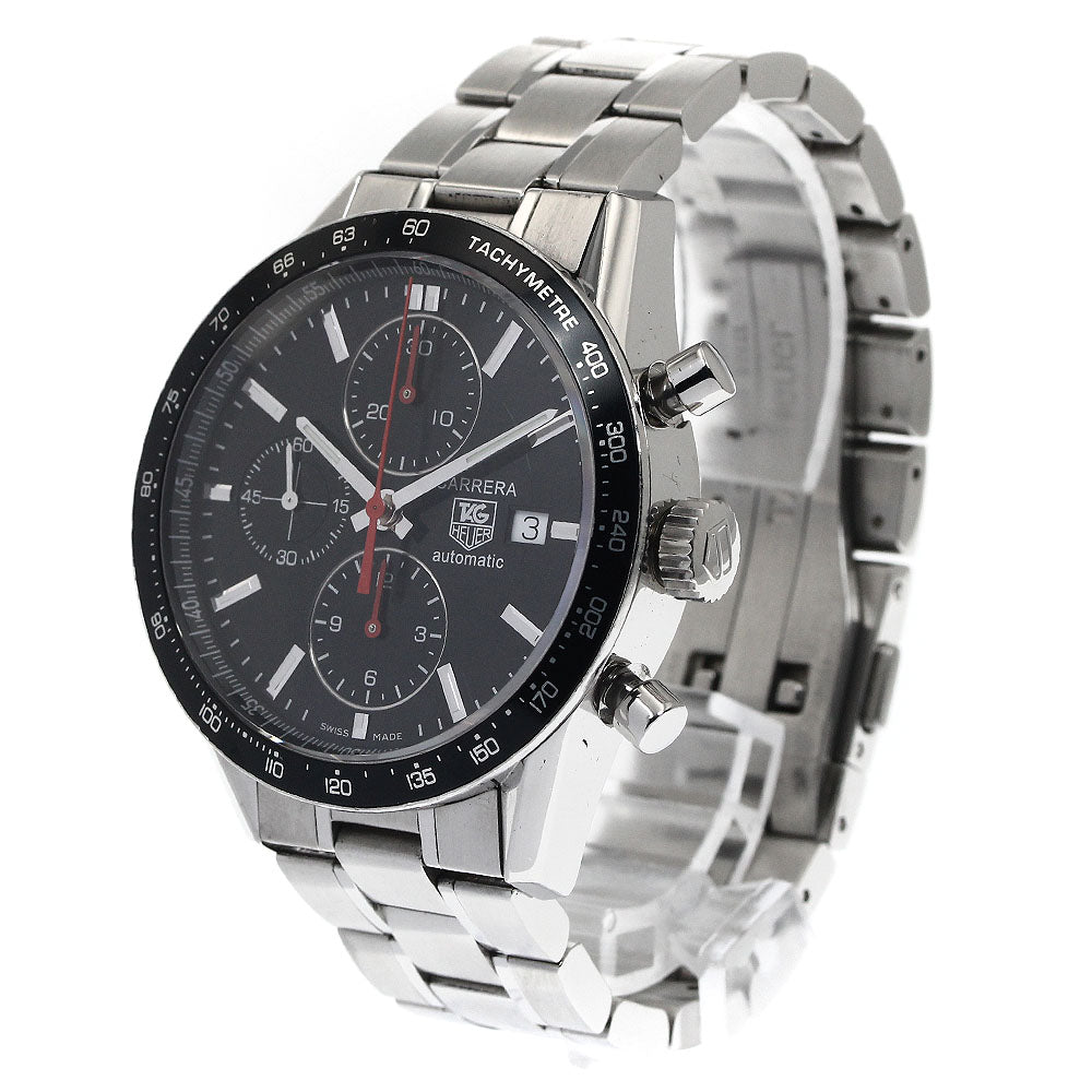 TAG HEUER Carrera CV2014-4 Chronograph black Dial Automatic Men's Watch_891750