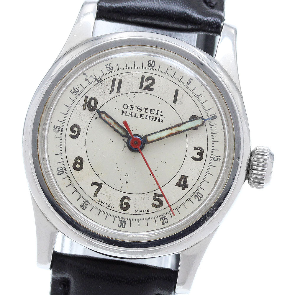 OYSTER WATCH CO. Raleigh 3478 vintage Silver Dial Hand Winding Boy's_891761