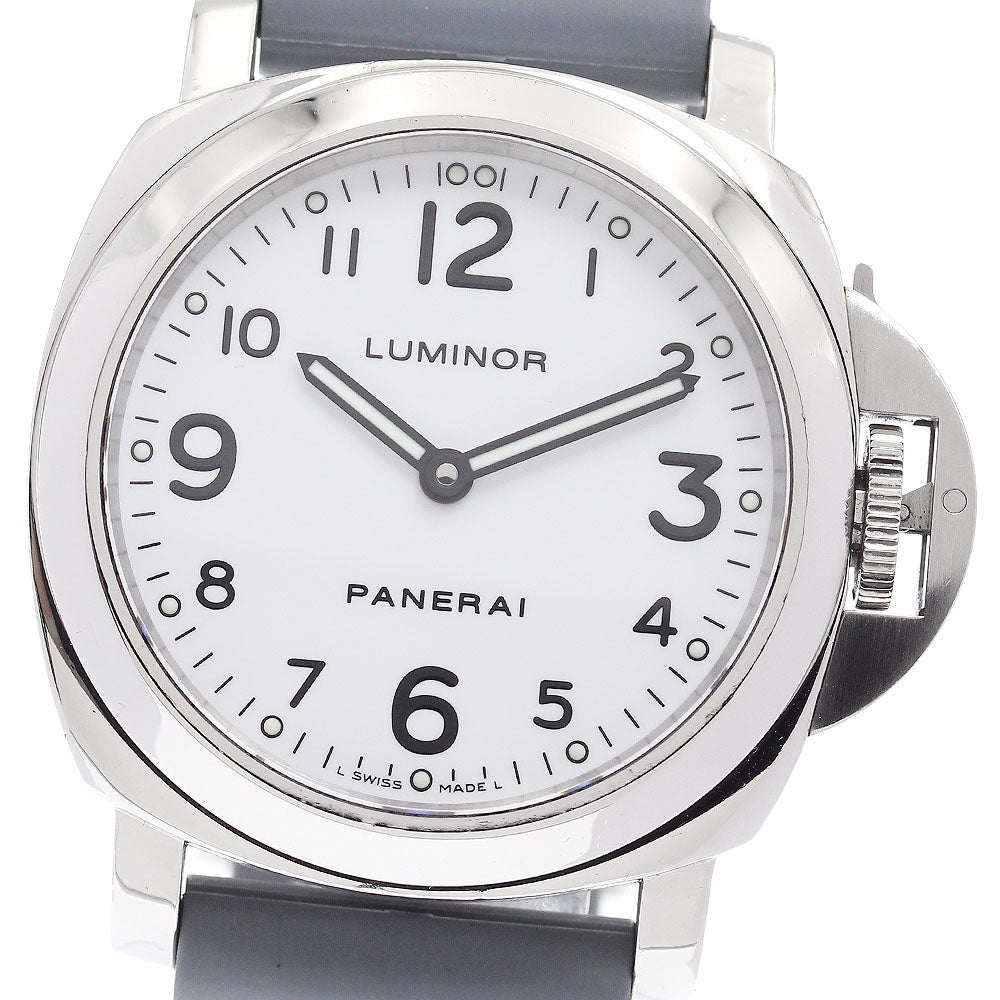 PANERAI Luminol base PAM00114 white Dial Hand Winding Men's Watch_891778