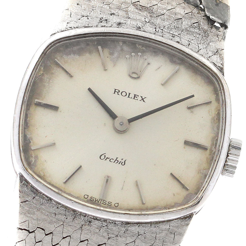 ROLEX Orchid 2673 Cal.1400 Silver Dial Hand Winding Ladies Watch_891782