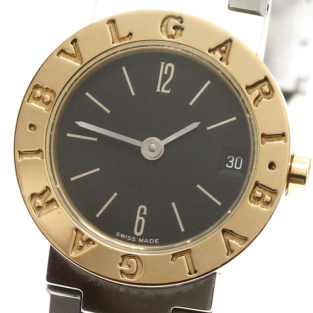 BVLGARI BVLGARIBVLGARI BB23SGD Date black Dial Quartz Ladies Watch_891797