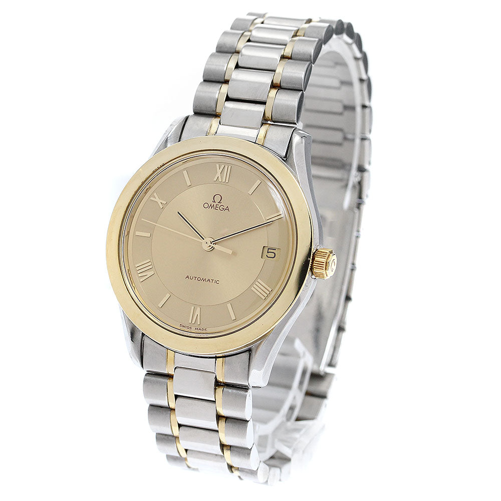 OMEGA Classic 3300.10 YG bezel gold Dial Automatic Men's Watch_891799