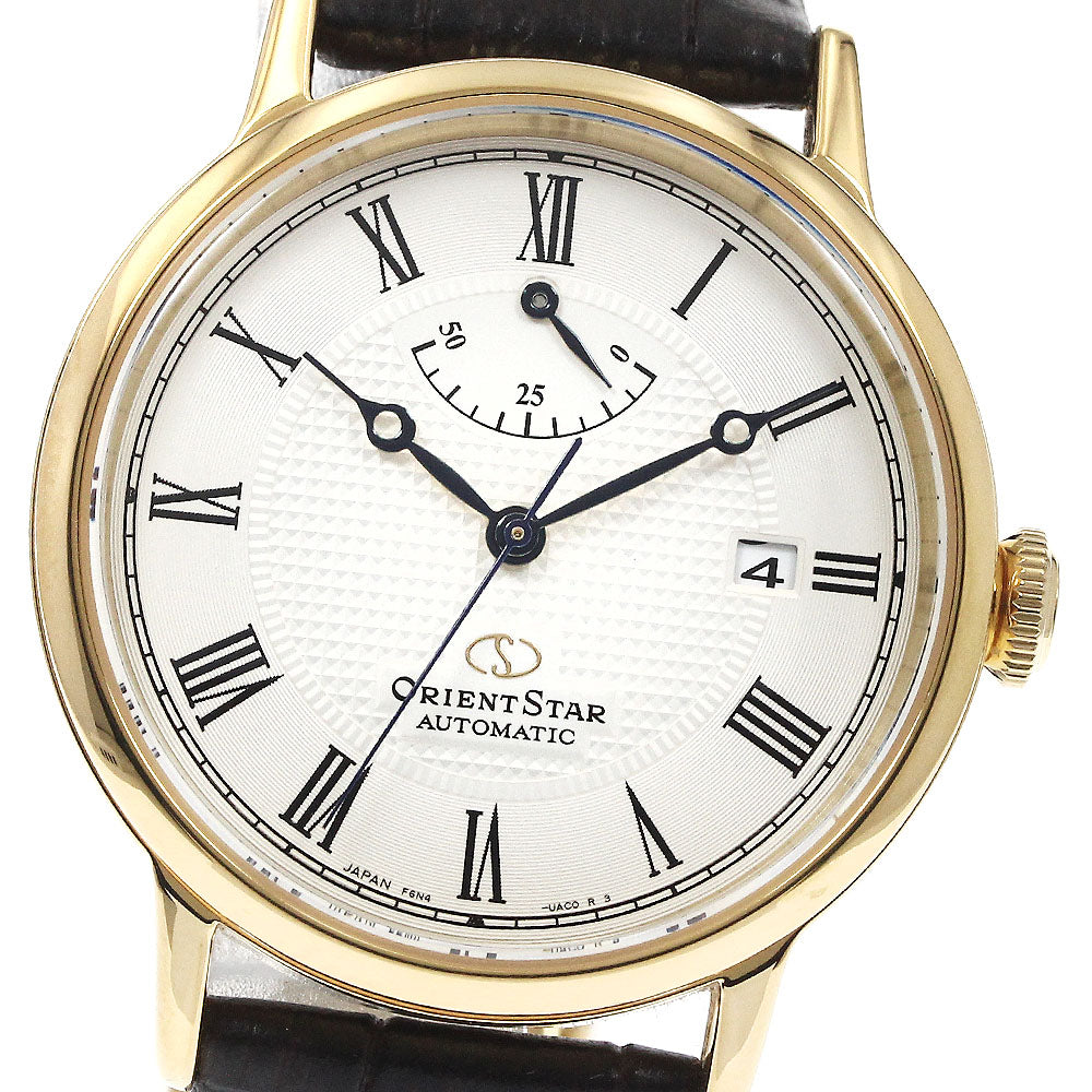 ORIENT Orient star RK-AU0001S/ F6N4-UAC0 Date power reserve Silver Dial Automatic Men's Watch_891807