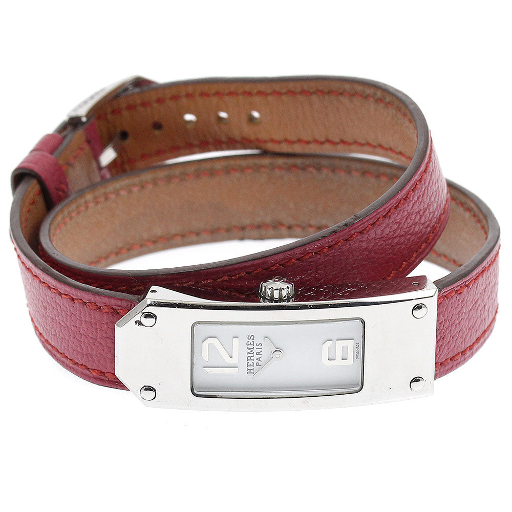HERMES Kelly 2 KT1.210 Double Tour white Dial Quartz Ladies Watch_891808