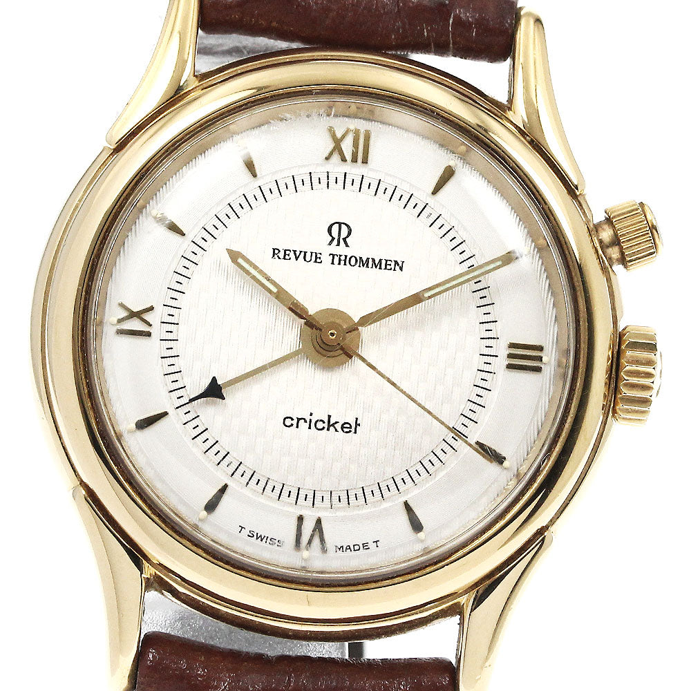 REVUE THOMMEN cricket 8022002 Silver Dial Hand Winding Men's Watch_891810