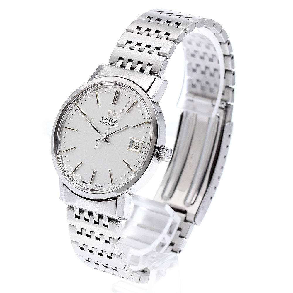 OMEGA 166.0202 Cal.1010 Date Silver Dial Automatic Men's Watch_891816