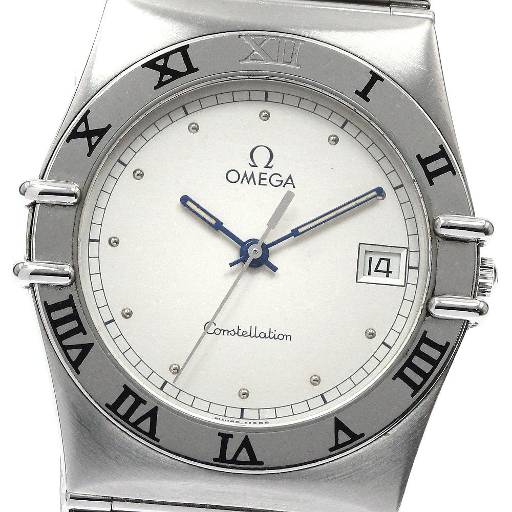 OMEGA Constellation Date Silver Dial Quartz Men's Watch_891817