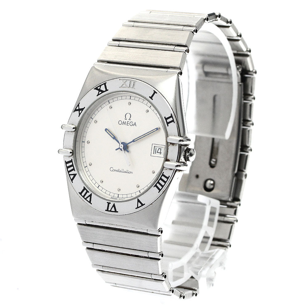 OMEGA Constellation Date Silver Dial Quartz Men's Watch_891817
