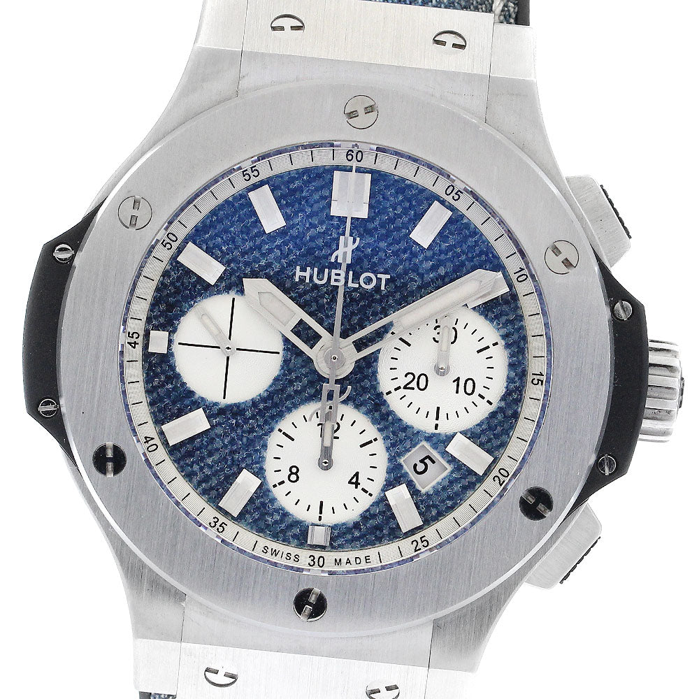 HUBLOT Bang jeans 301.SX.2710.NR.JEANS Jeans blue Dial Automatic Men's_891820