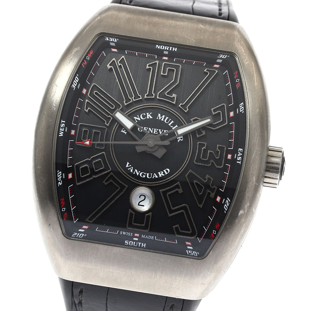 FRANCK MULLER Vanguard Titanium V45SCDT/TTBRNR Date black Dial Automatic Men's Watch_891830