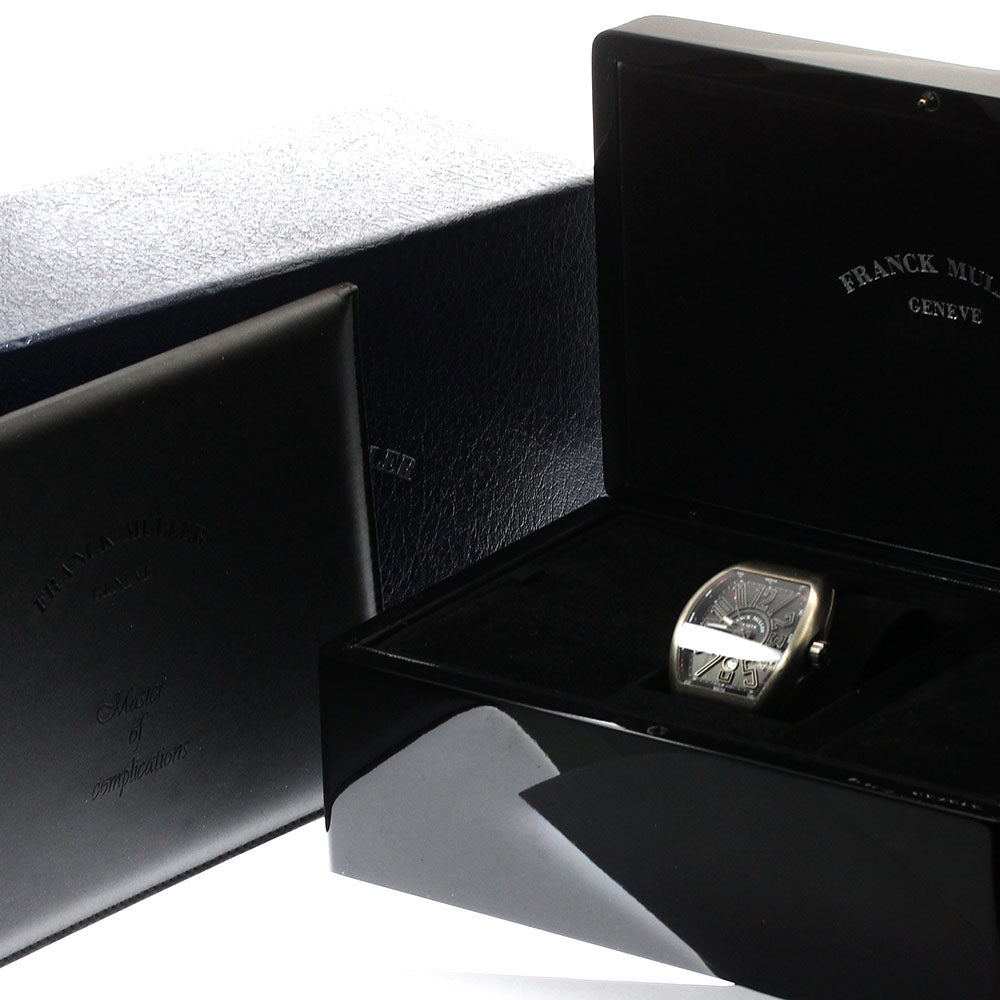 FRANCK MULLER Vanguard Titanium V45SCDT/TTBRNR Date black Dial Automatic Men's Watch_891830