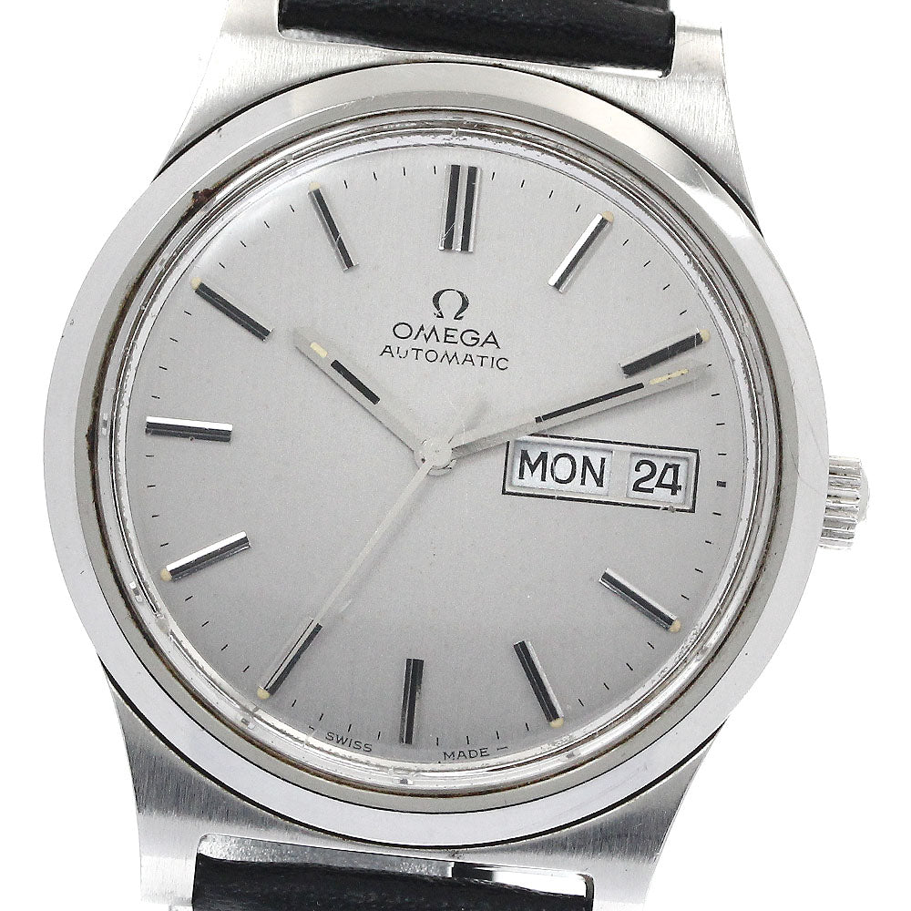 OMEGA 166.0169 Vintage Cal.1022 Day Date Silver Dial Automatic Men's _891839