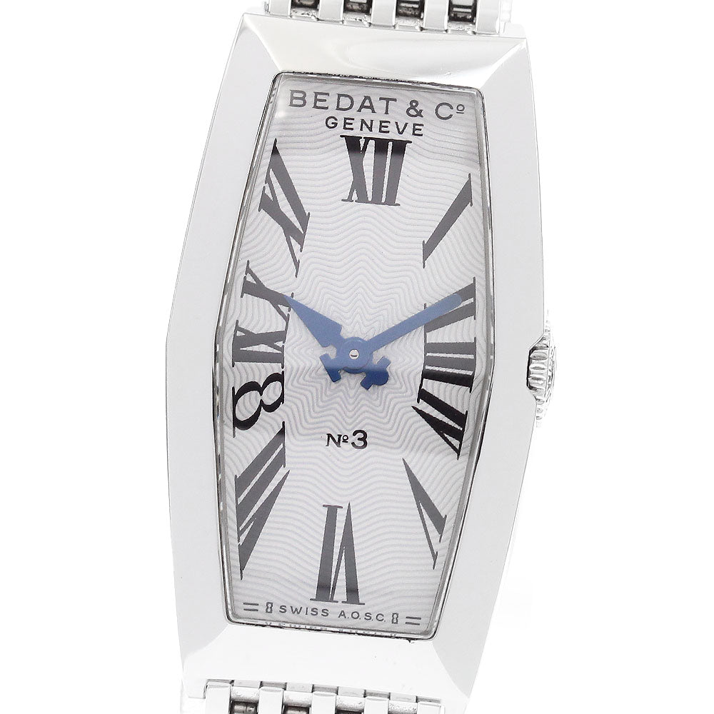 BEDAT&Co NO.3 B386.011.600 Silver Dial Quartz Ladies Watch_891847
