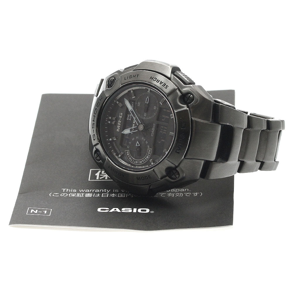 CASIO G shock MRG-7700B-1BJF MR-G gray Dial Solar Powered Radio Men's_891852