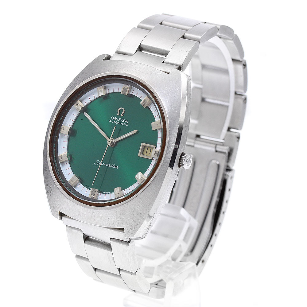 OMEGA Seamaster 166.110 Date Cal.1001 Green Dial Automatic Men's Watch_891853