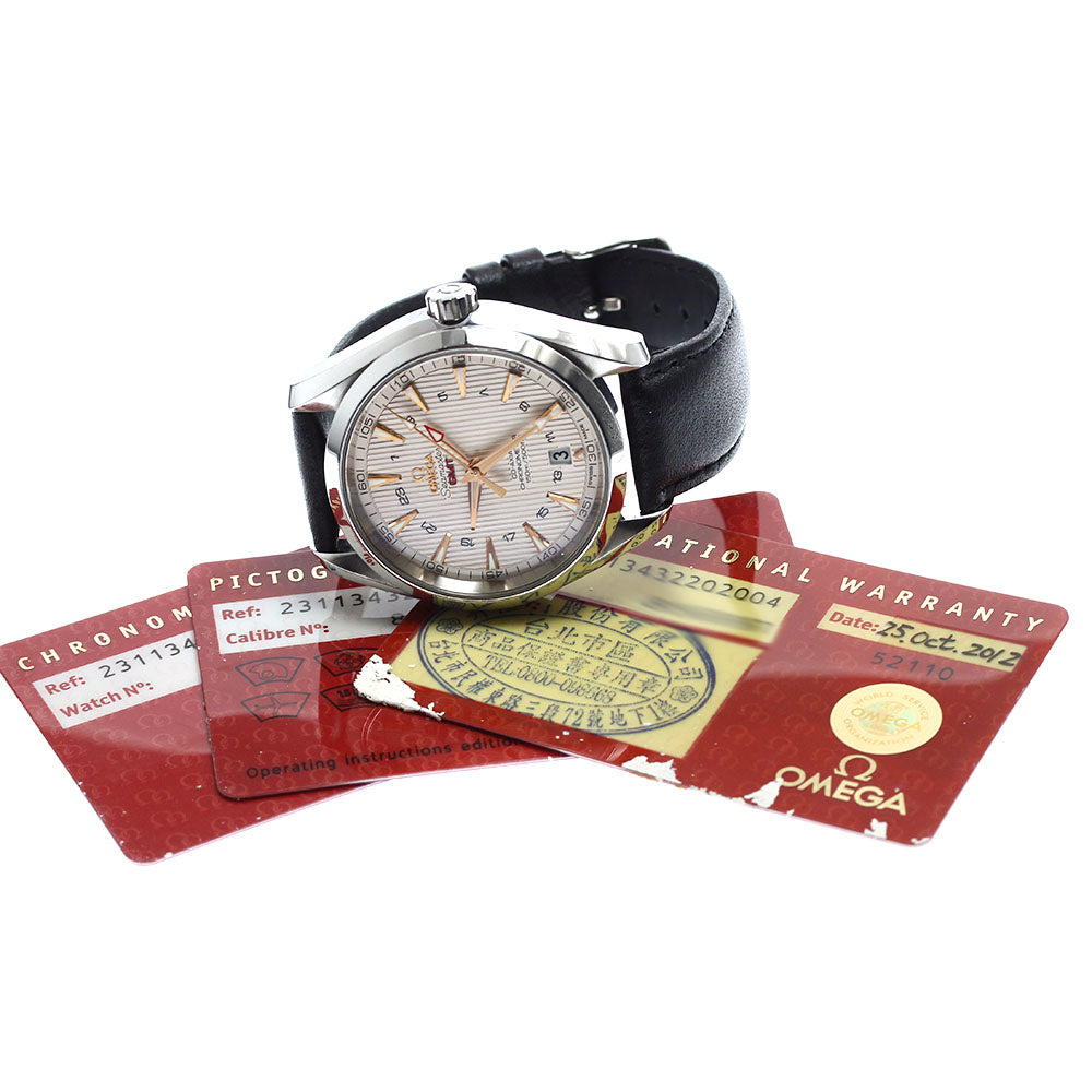 OMEGA Seamaster Aqua Terra 231.13.43.22.02.004 GMT Automatic Men's Watch_891868